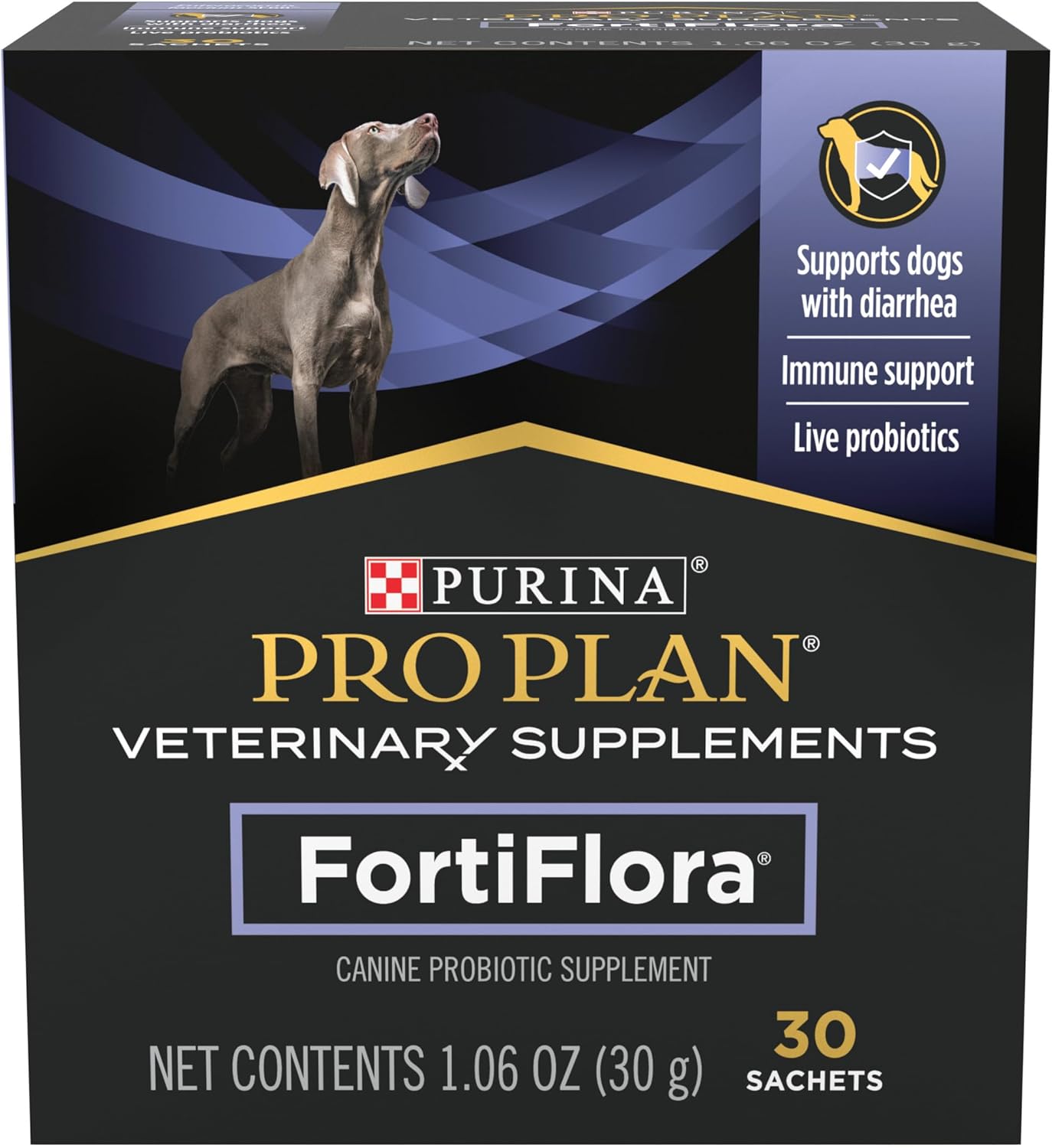 purina veterinary diets fortiflora k9 sup  30 ct