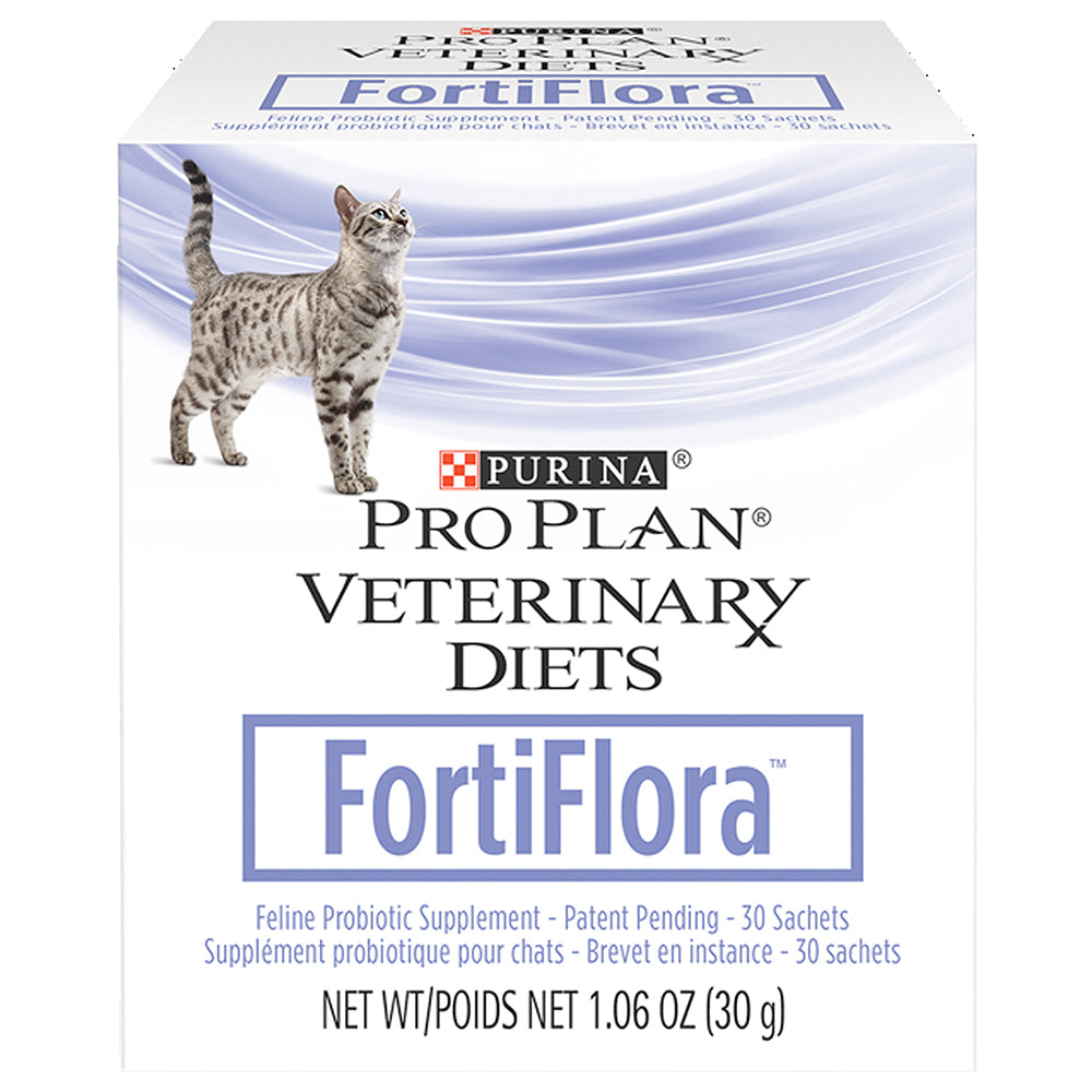 purina veterinary diets fortiflora feline  30 ct