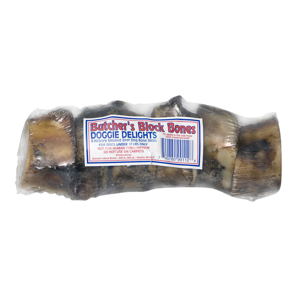 butchers block bones doggie delights  6 bones