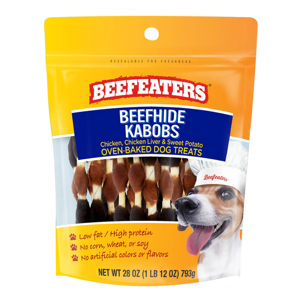 beefeaters beefhide kabobs, 28oz