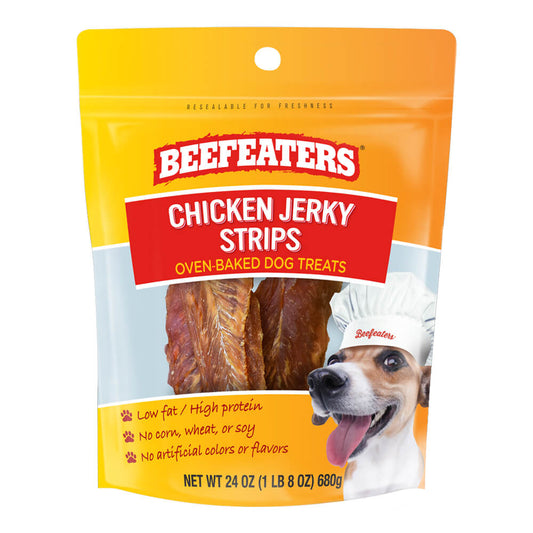 Beefeaters Chicken Jerky Strips, 24 oz