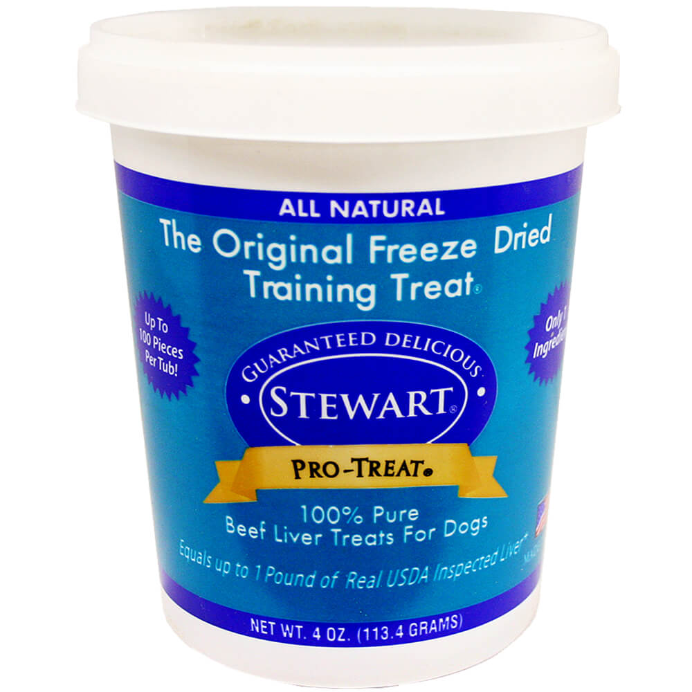stewart pro-treat freeze dried beef liver treats for dogs  4 oz