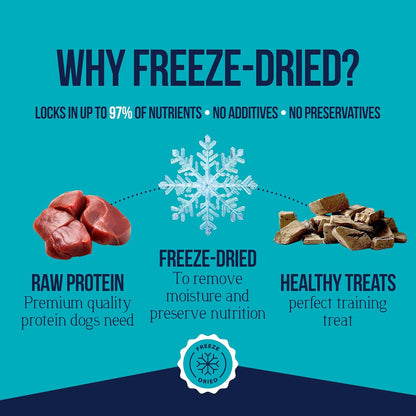 Stewart Pro-Treat Freeze Dried Beef Liver Treats for Dogs  4 oz