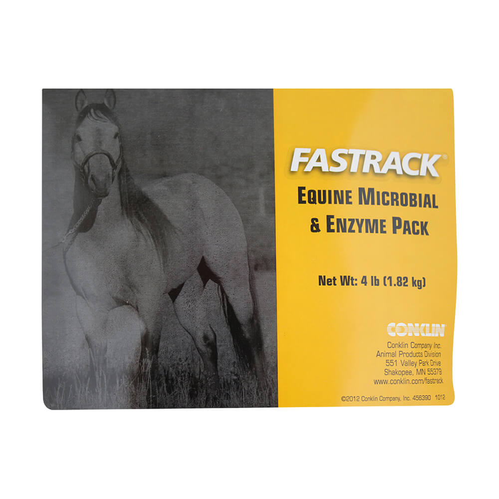 fastrack equine microbial and enzyme pack, 4 lb.