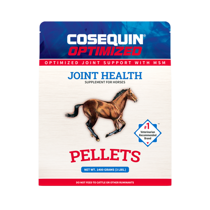 Cosequin Optimized Pellets with MSM Joint Health Supplement for Horses, 1400 Grams