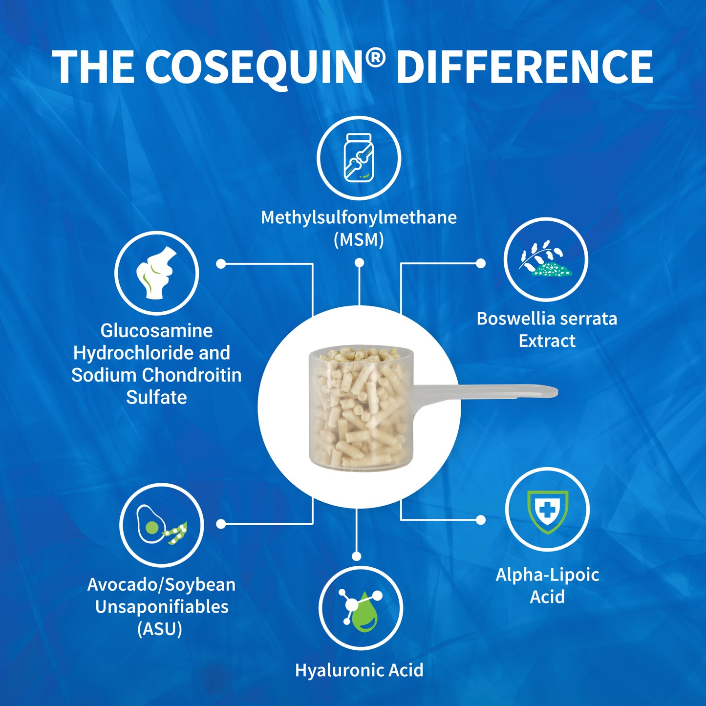cosequin equine asu plus pellets, 1050 grams