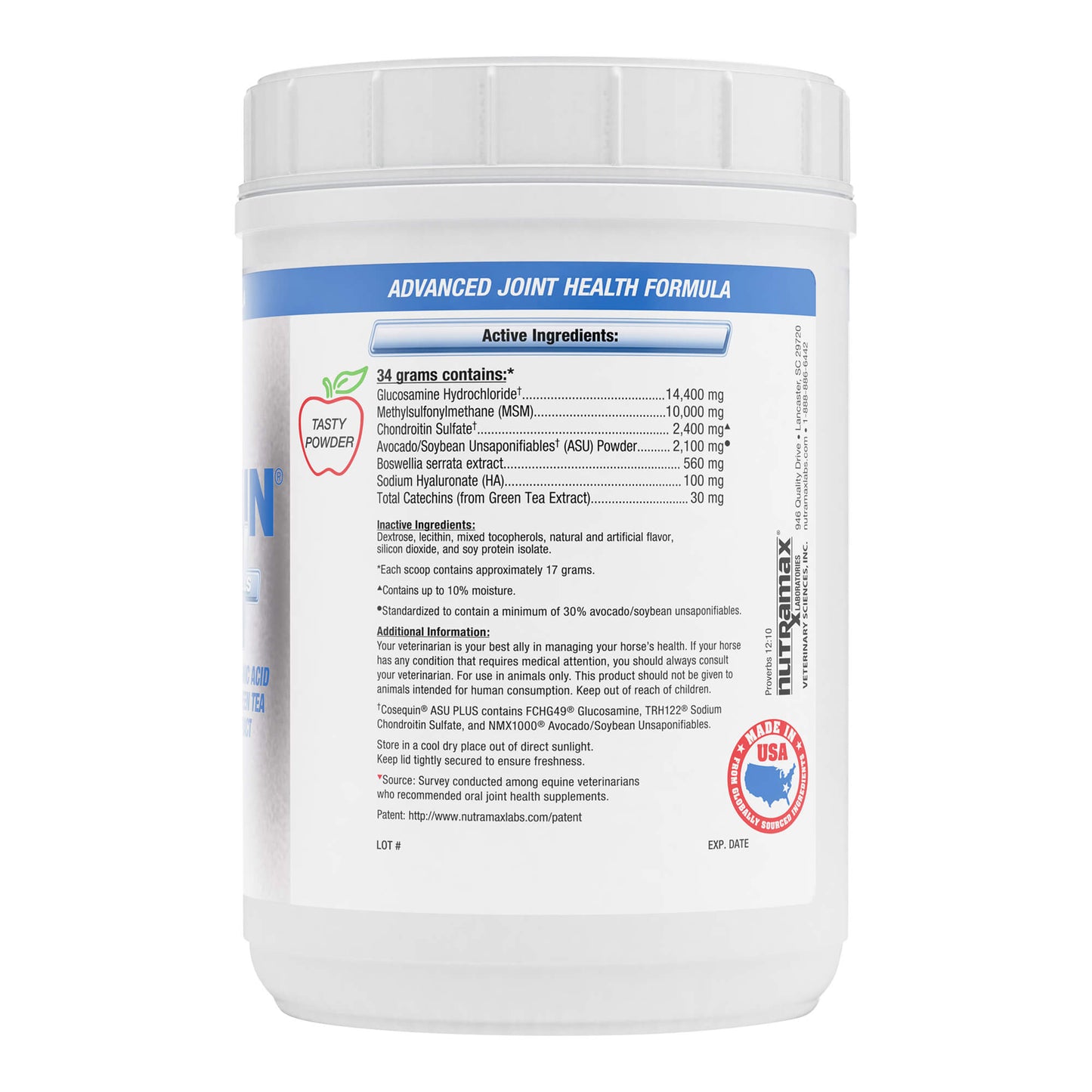cosequin equine asu plus  1050 gram