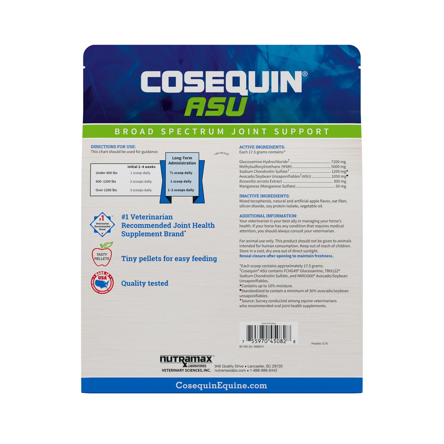 cosequin eq asu pellets 1420g