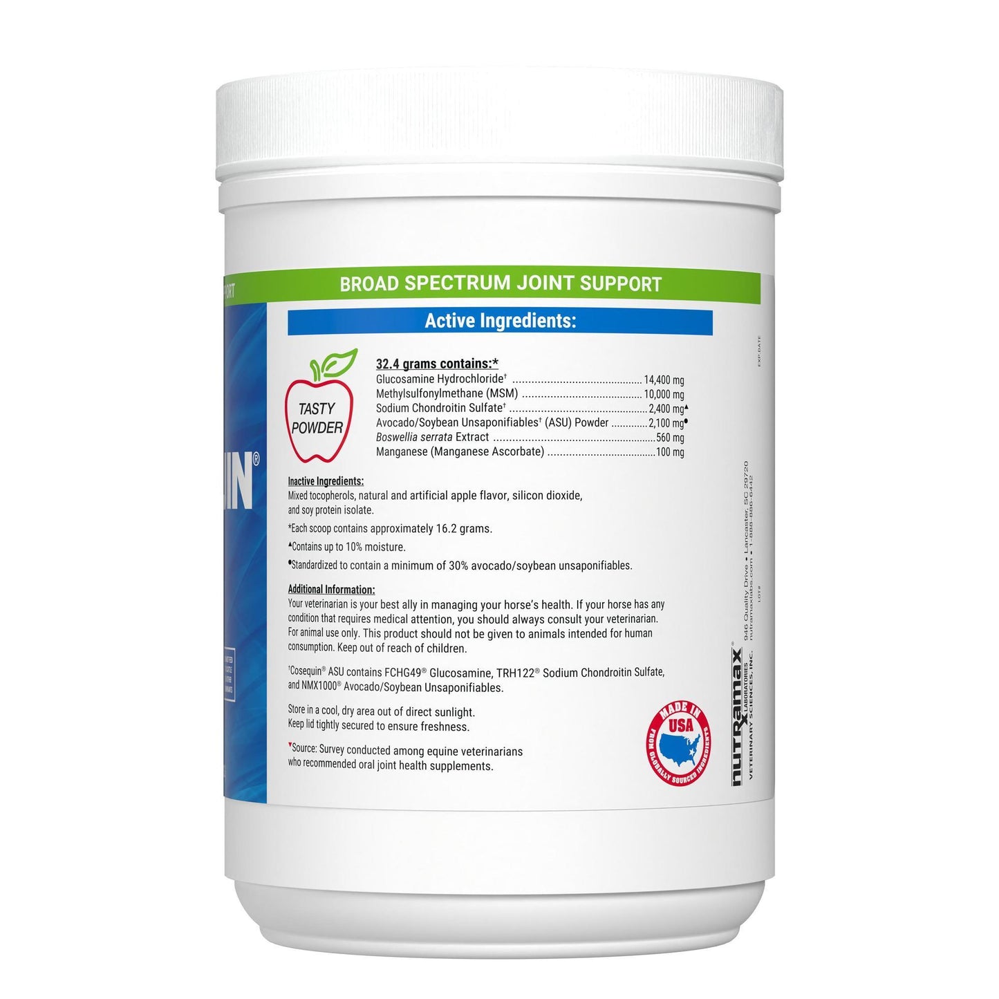 cosequin asu equine powder  500g