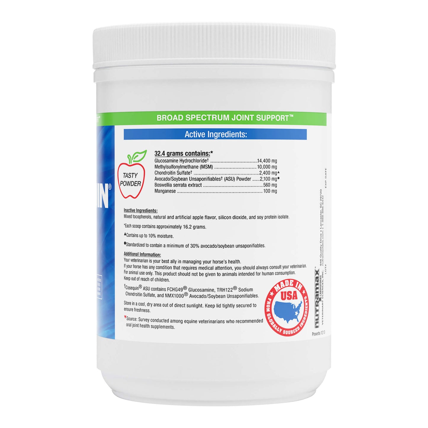 cosequin asu equine powder  500g