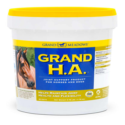 Grand H.A. Hyaluronic Acid Supplement for Horses, 3.75 lb