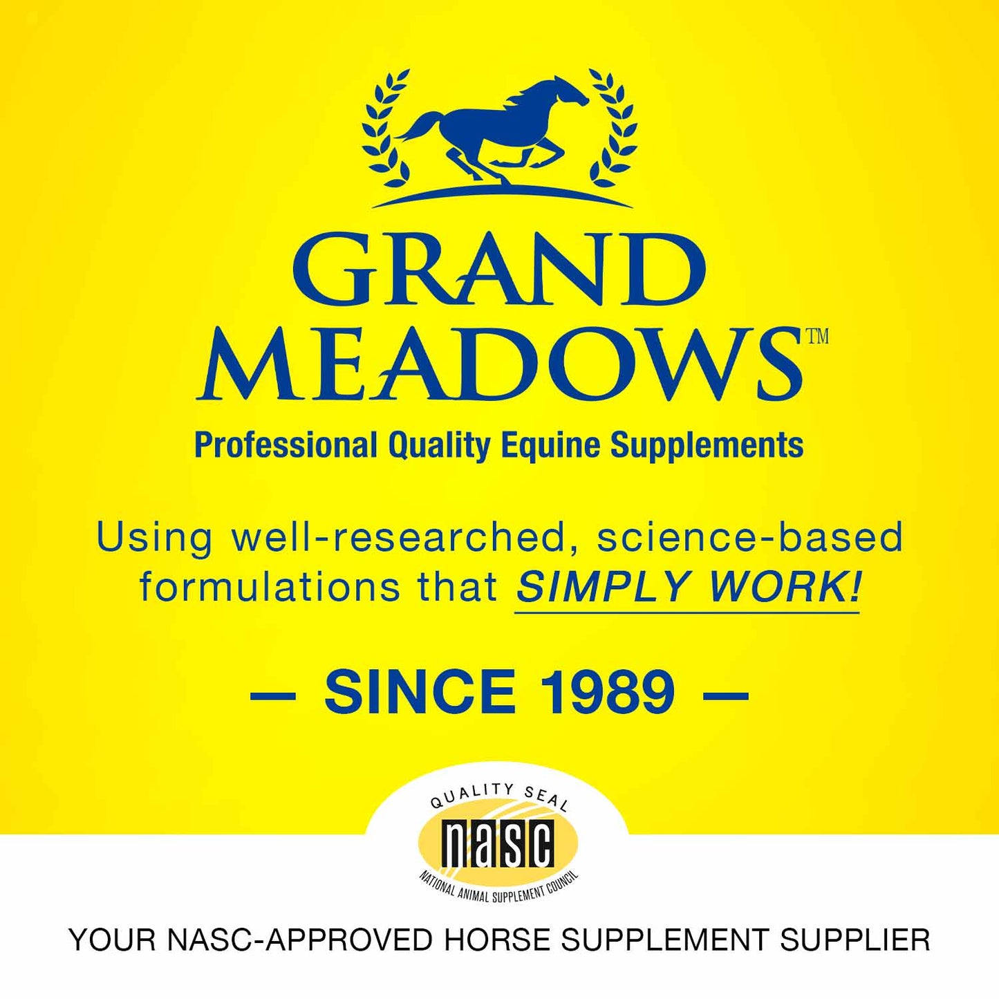 grand h.a. hyaluronic acid supplement for horses, 3.75 lb
