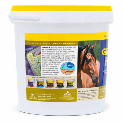 Grand H.A. Hyaluronic Acid Supplement for Horses, 10 lb