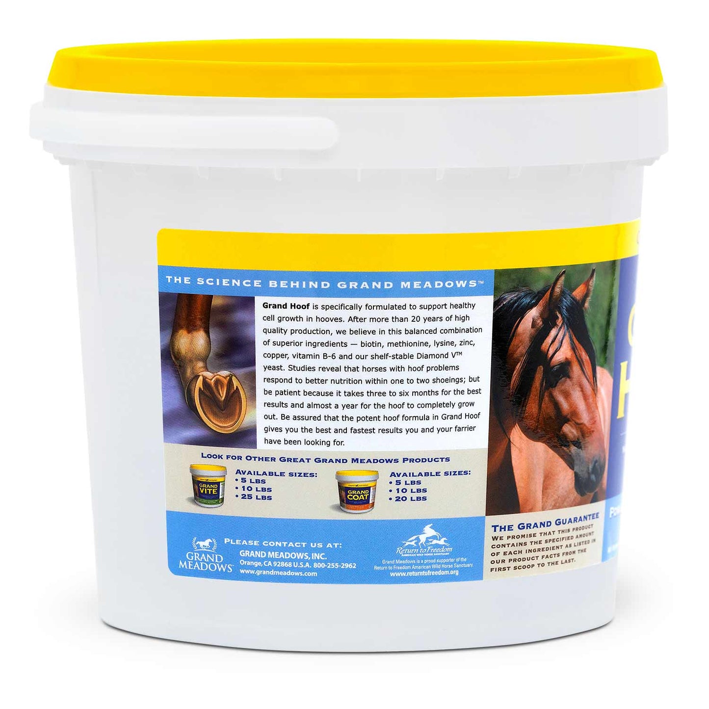grand hoof supplement for horses, 5 lb
