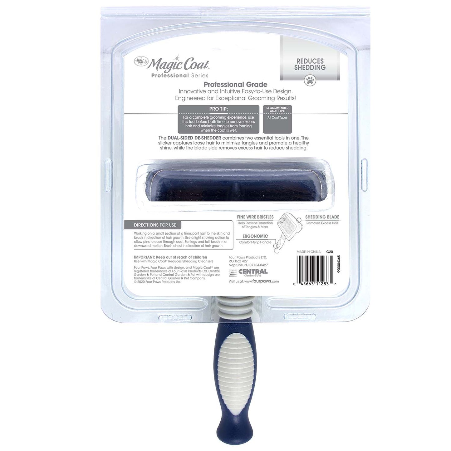 magic coat professional series dual-sided deshedder