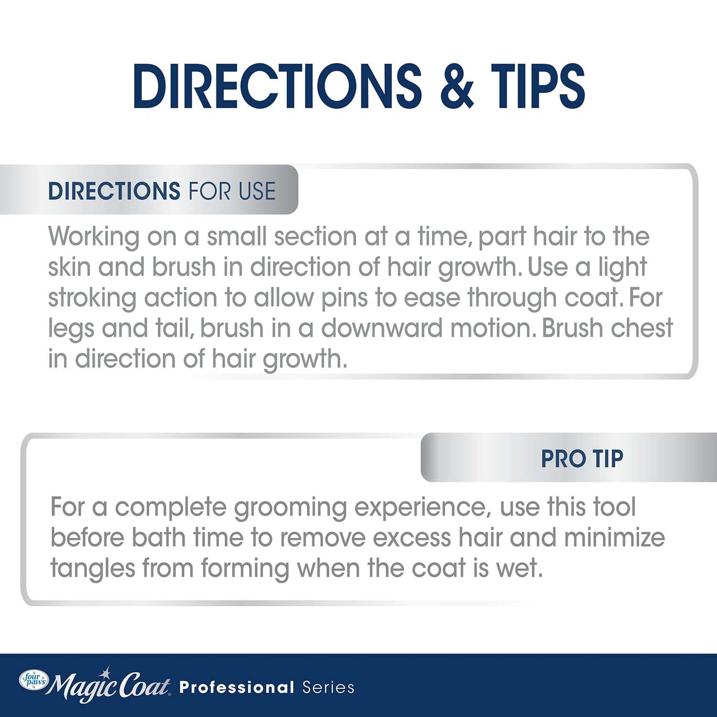 magic coat professional series dual-sided deshedder
