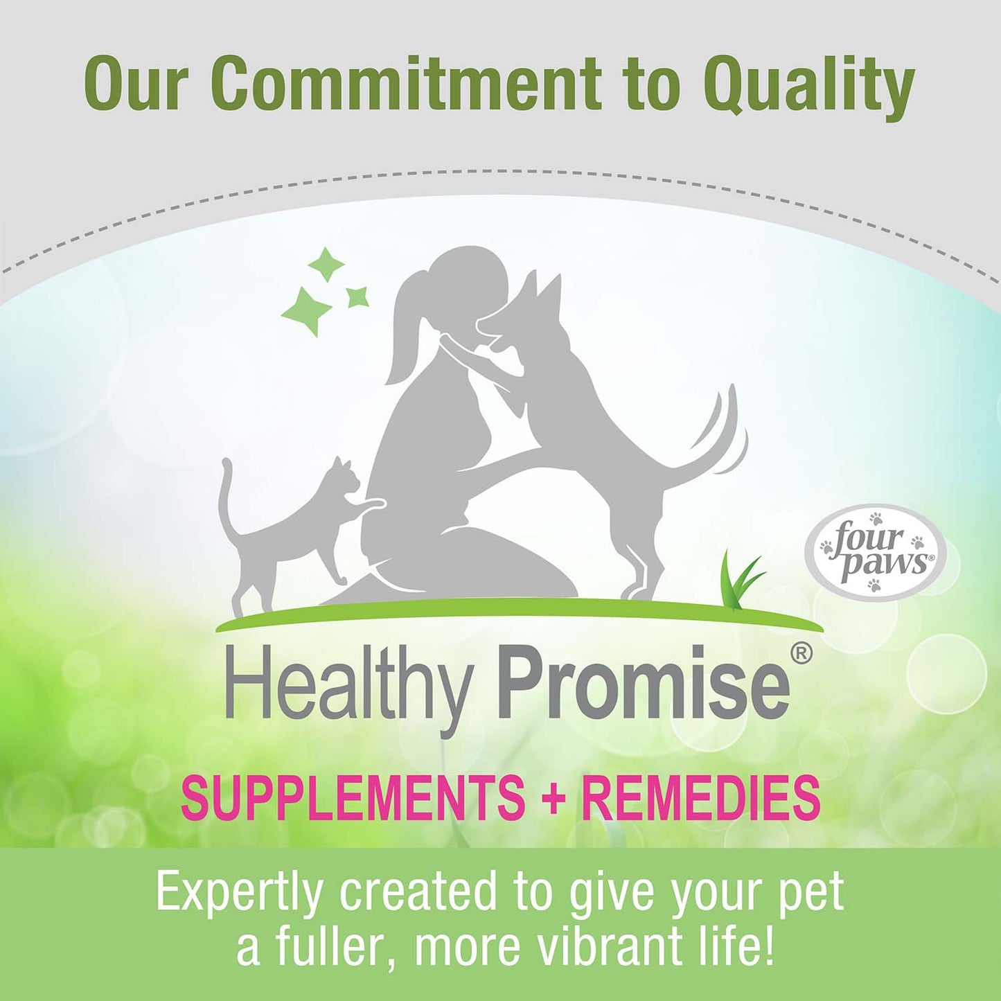 healthy promise cat & dog eye wipes (35 count)