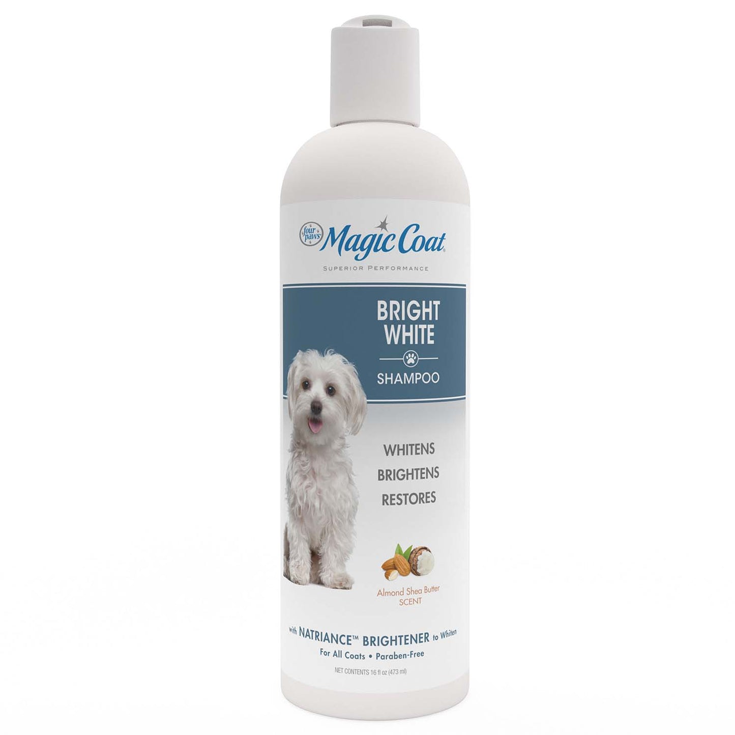magic coat bright white shampoo, 16 ounce