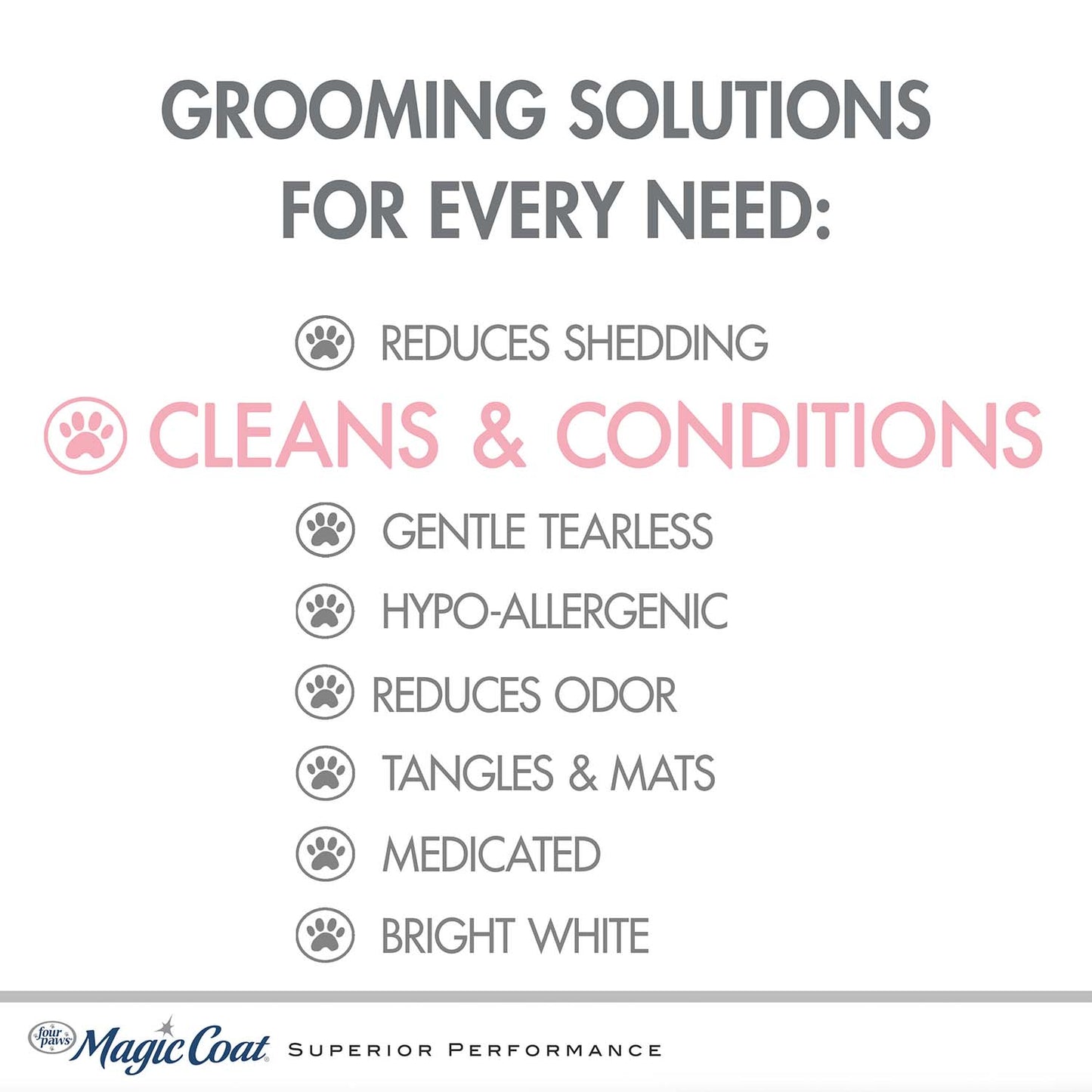 magic coat cleans & conditions 2 in 1 shampoo and conditioner, 16 ounce