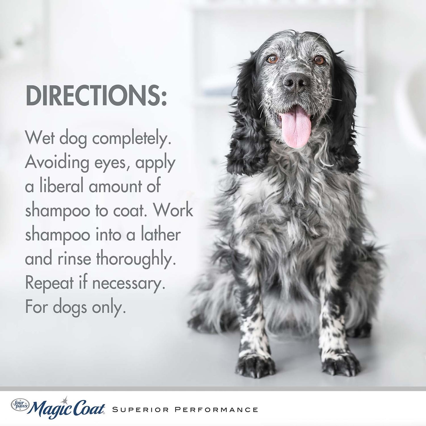magic coat cleans & conditions 2 in 1 shampoo and conditioner, 16 ounce