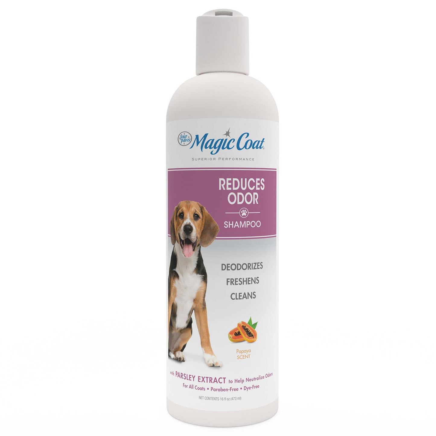 magic coat odor reducing shampoo, 16 ounce