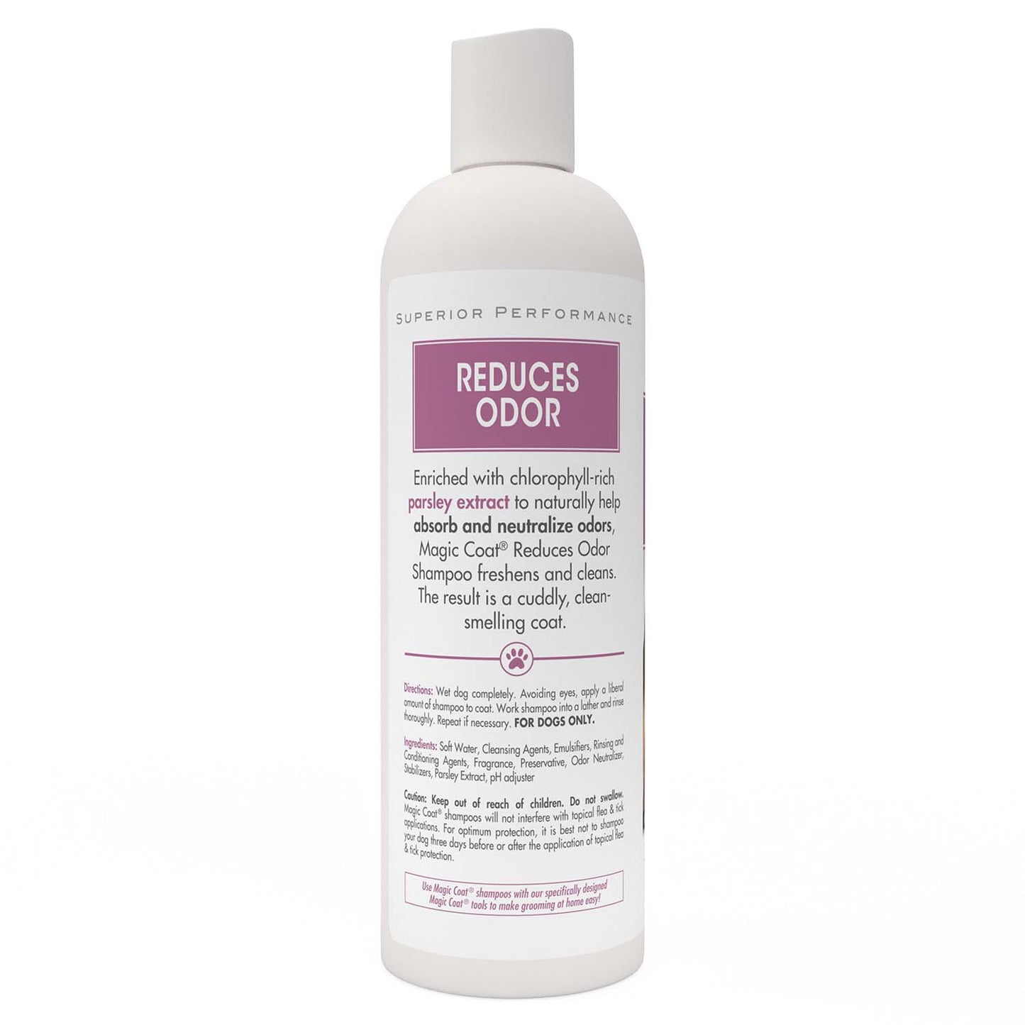 magic coat odor reducing shampoo, 16 ounce