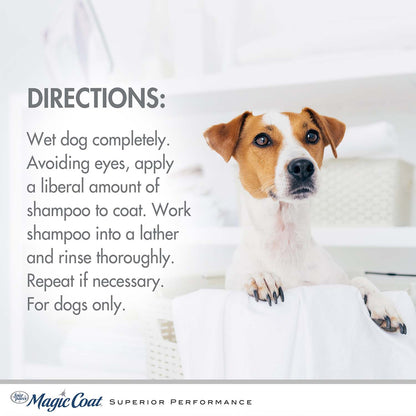 Magic Coat Odor Reducing Shampoo, 16 Ounce