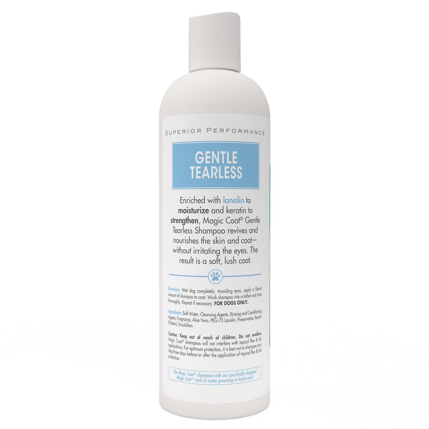 magic coat gentle tearless dog shampoo, 16 ounce