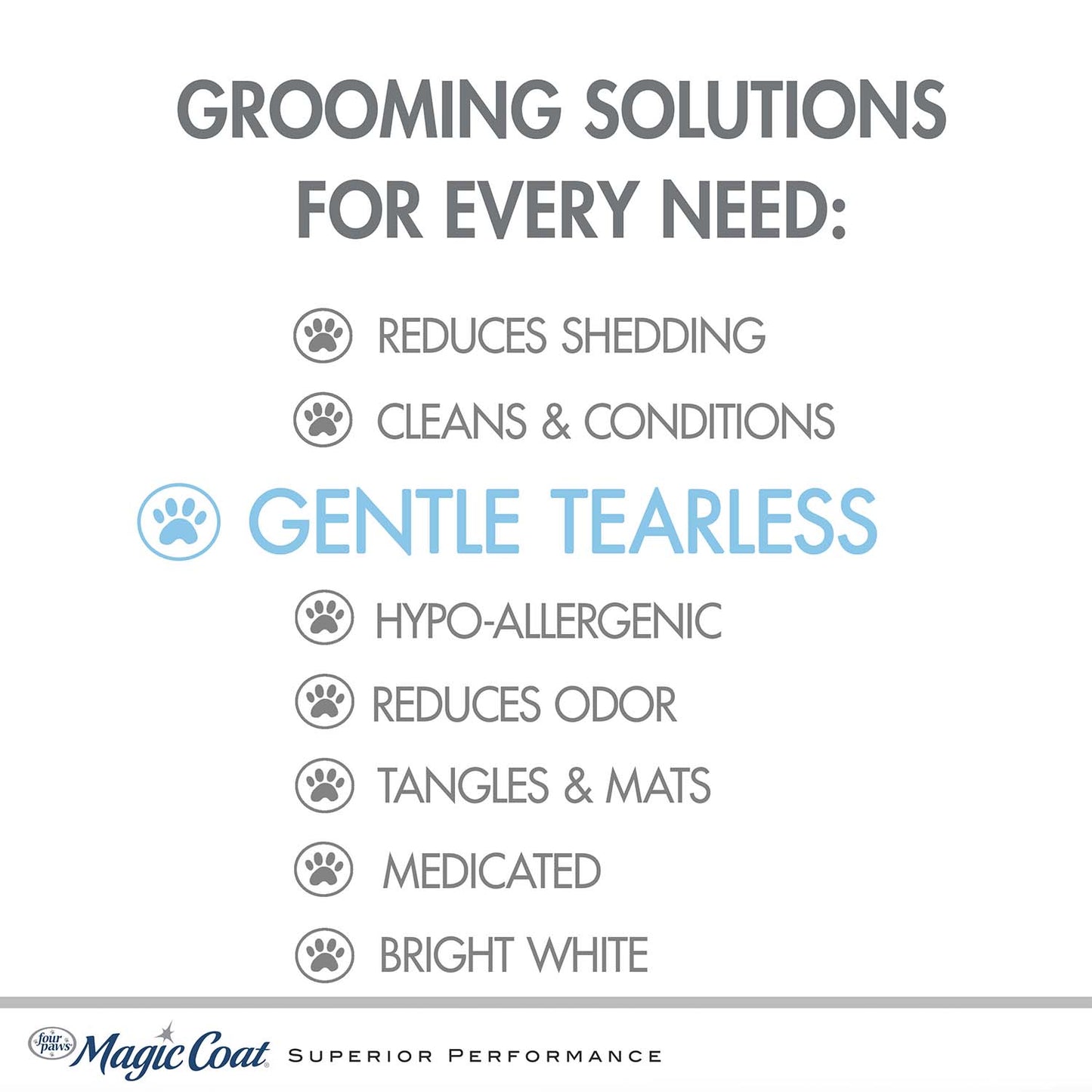 magic coat gentle tearless dog shampoo, 16 ounce