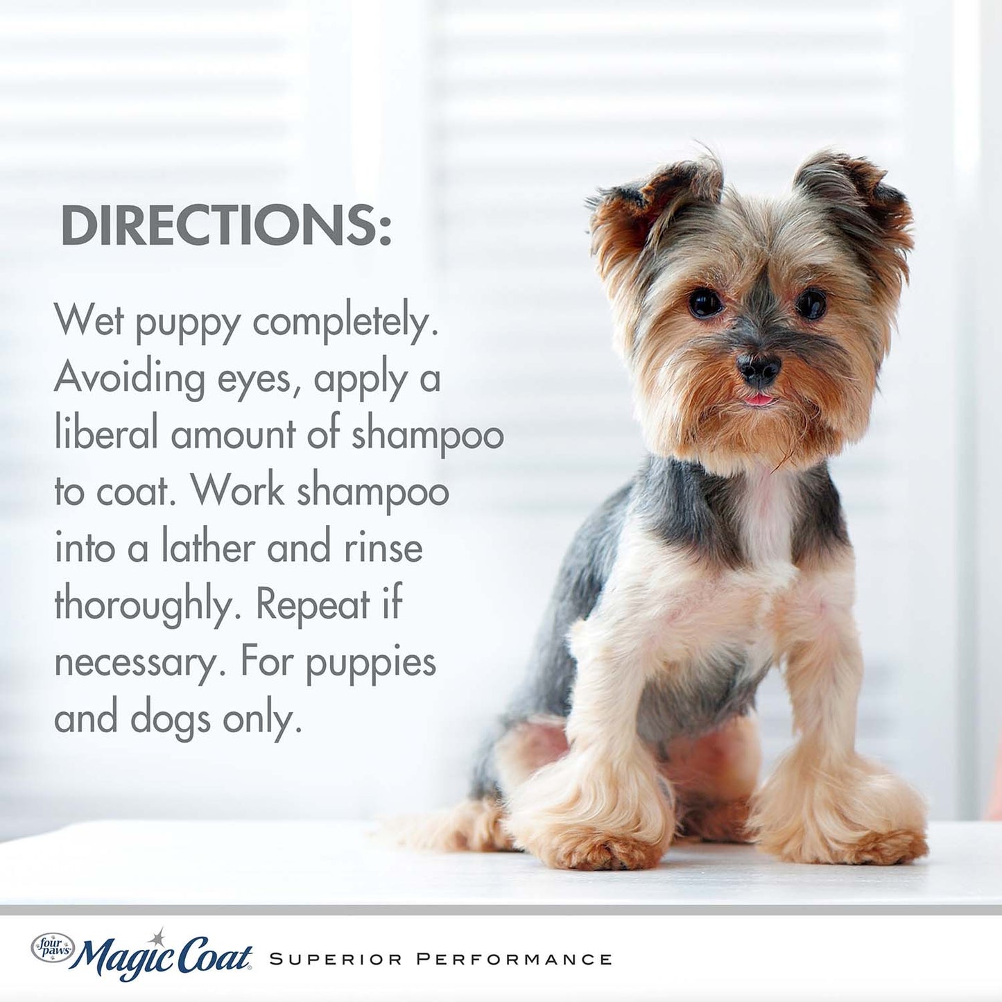 magic coat tearless puppy shampoo, 16 ounce