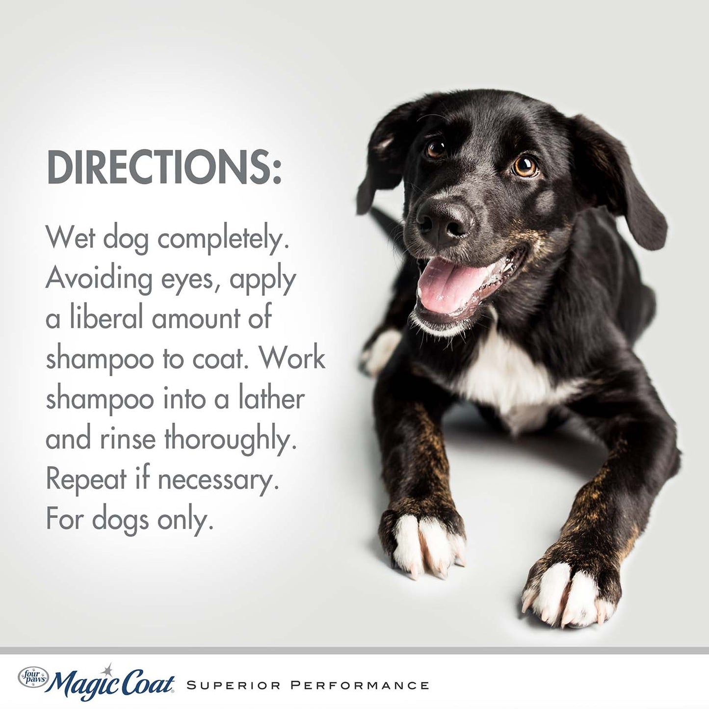 magic coat medicated dog shampoo for skin allergies, 16 ounce