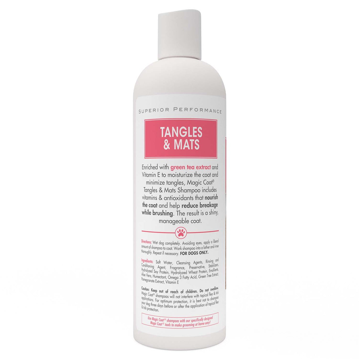 magic coat detangling shampoo for dogs, 16 ounce