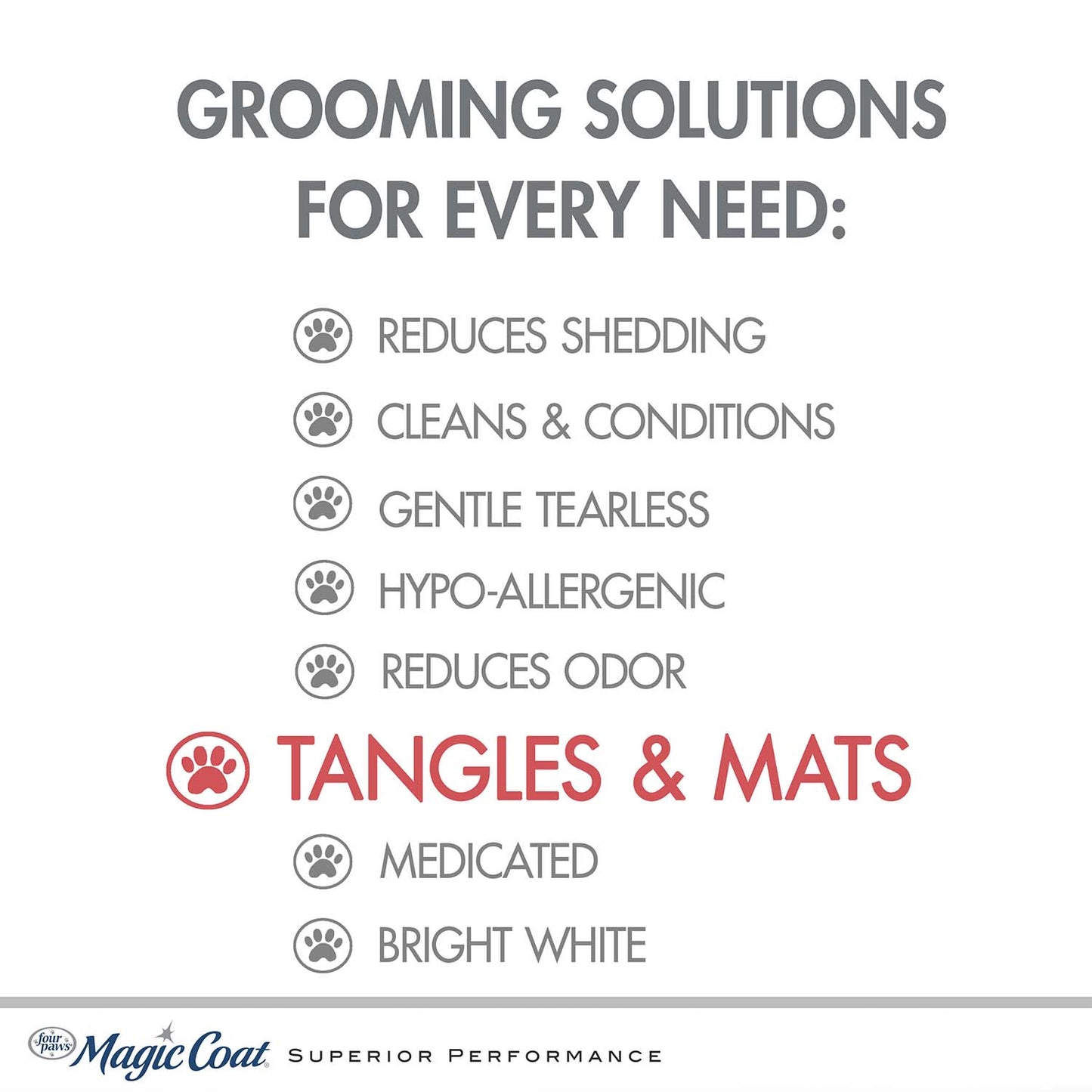 magic coat detangling shampoo for dogs, 16 ounce
