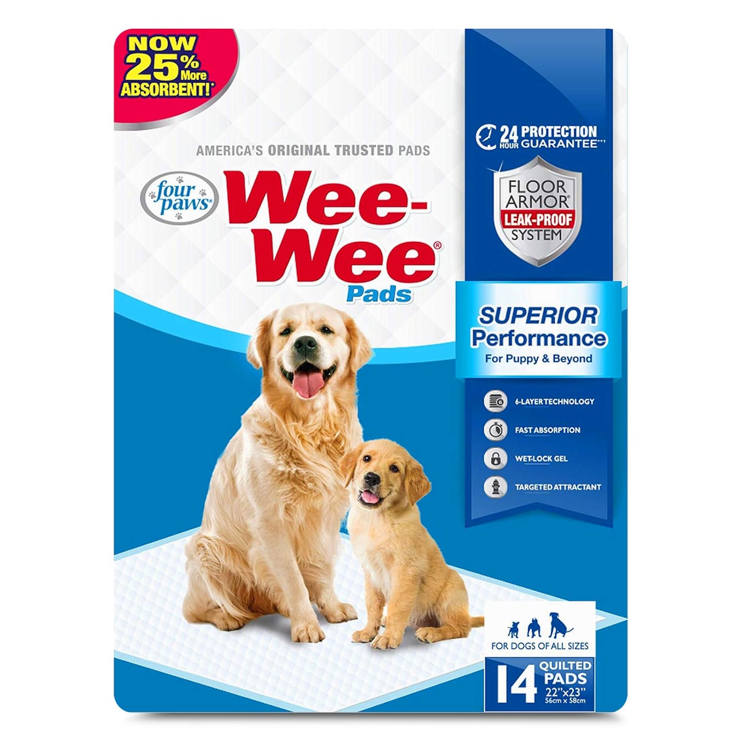 wee-wee pads 14pk