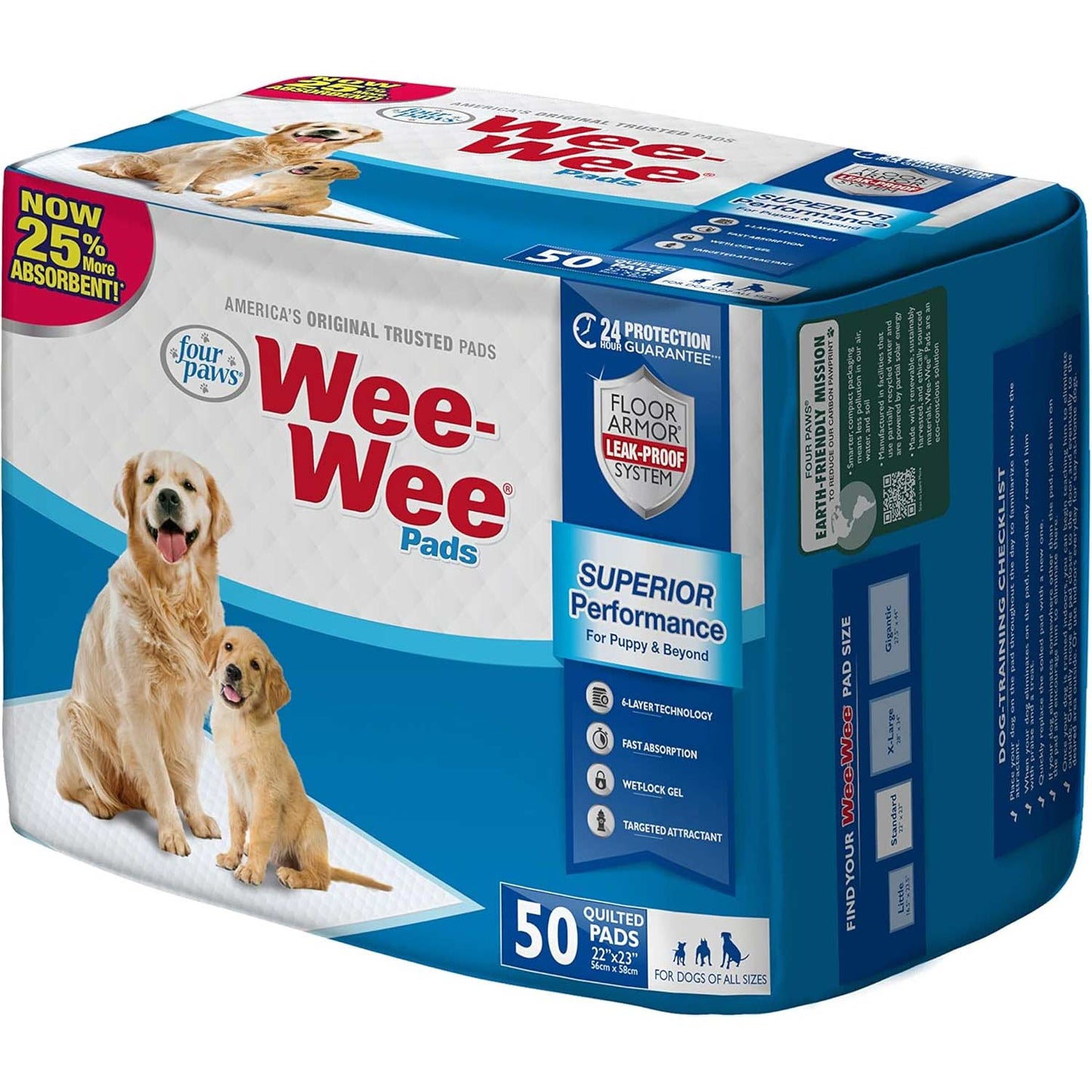 wee-wee pads 50pk