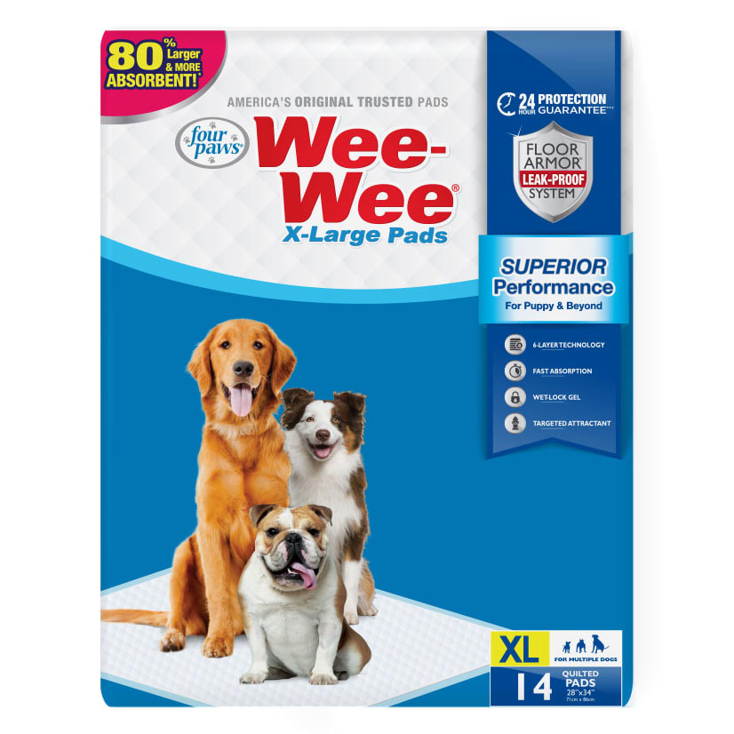 wee wee pads-oversized (14ct)