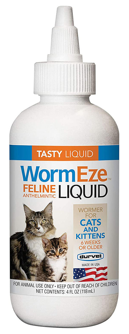 WormEze Feline Liquid, 4oz