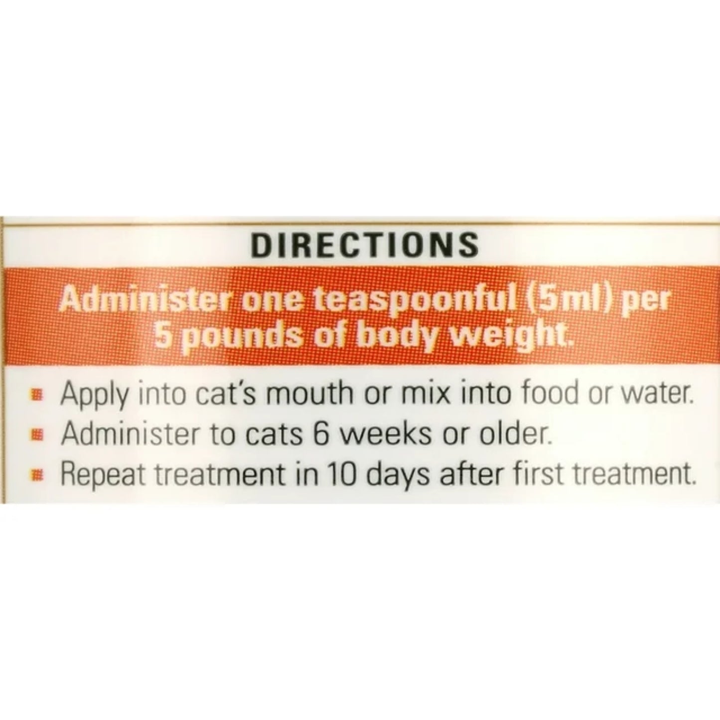 wormeze feline liquid, 4oz