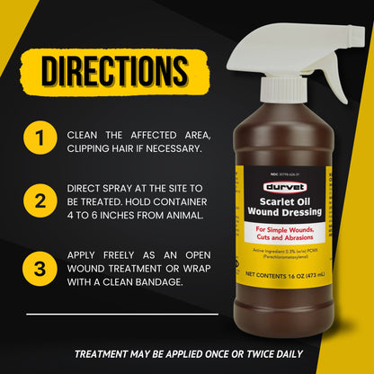 Scarlet Oil w/Sprayer, 16 oz
