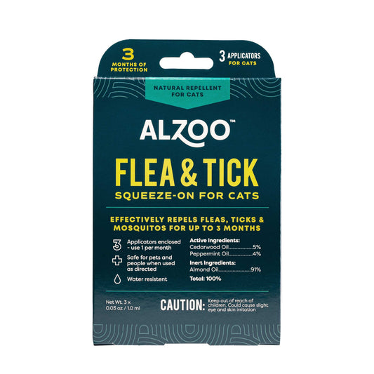 Plant Based Flea & Tick Squeeze-On Cat