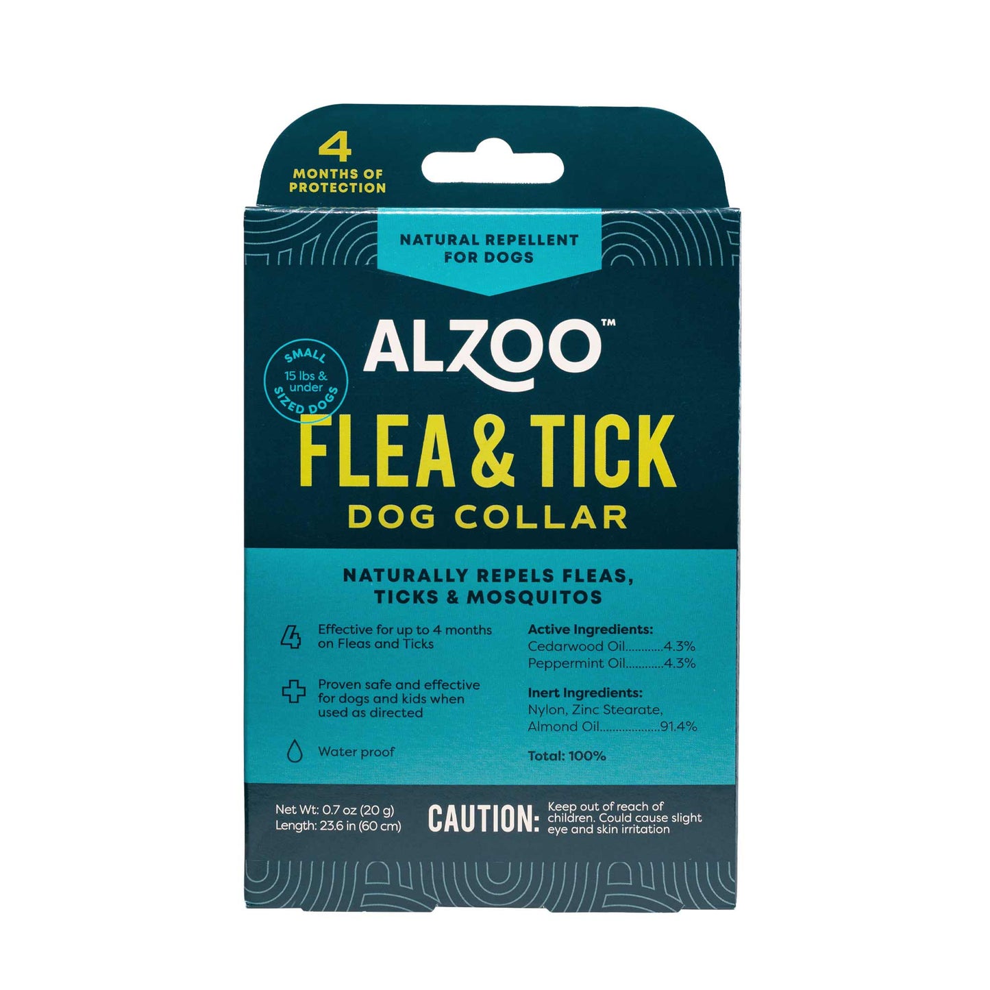 plant based flea & tick - collar small dog