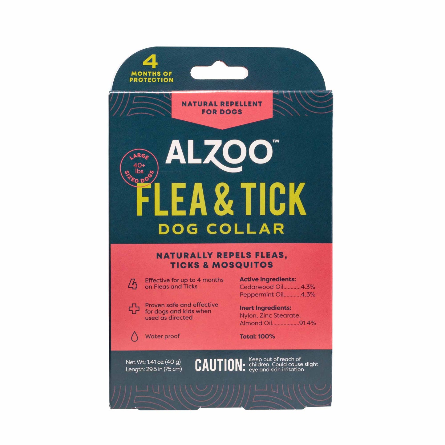 plant-based flea & tick collar - large dog