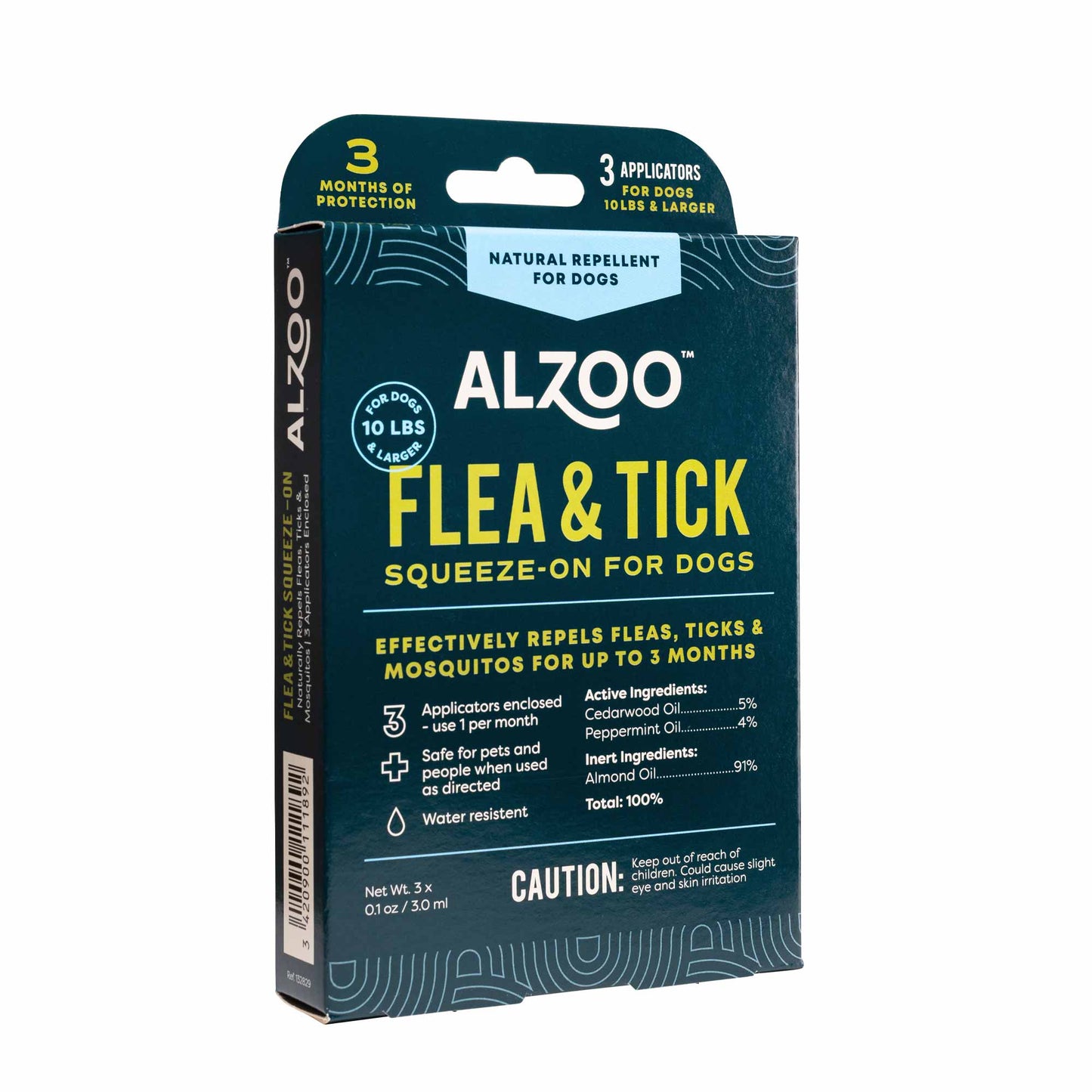 plant-based flea & tick squeeze-on dog