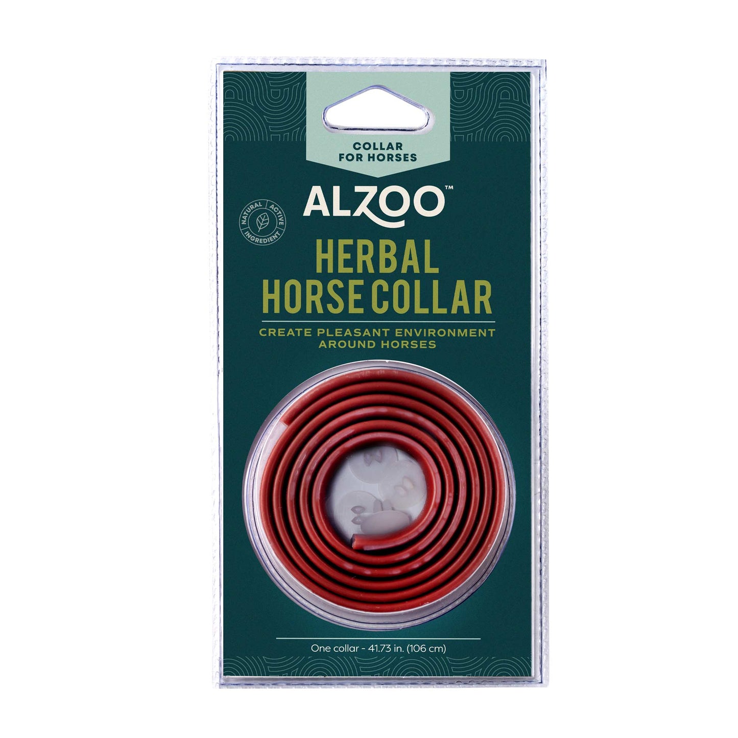 plant-based fly collar for horses