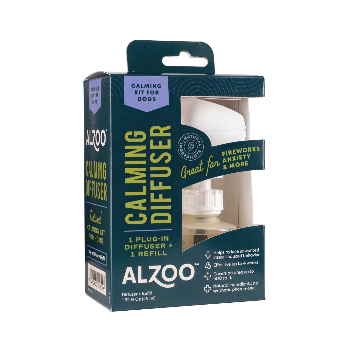 plant-based calming diffuser kit dog