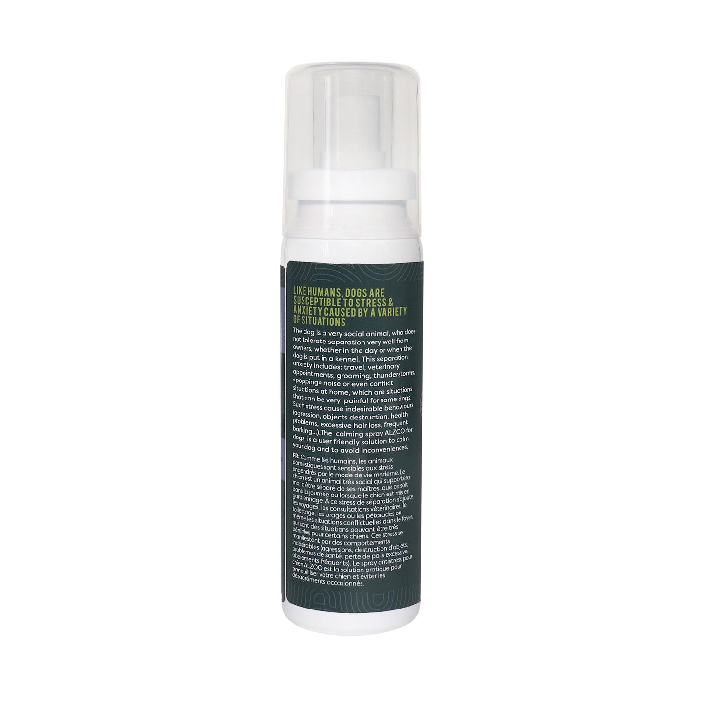 plant-based calming spray dog