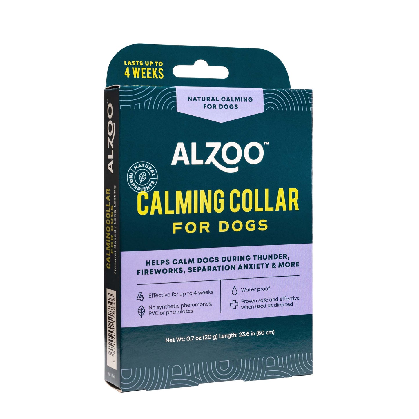 plant-based calming collar dog