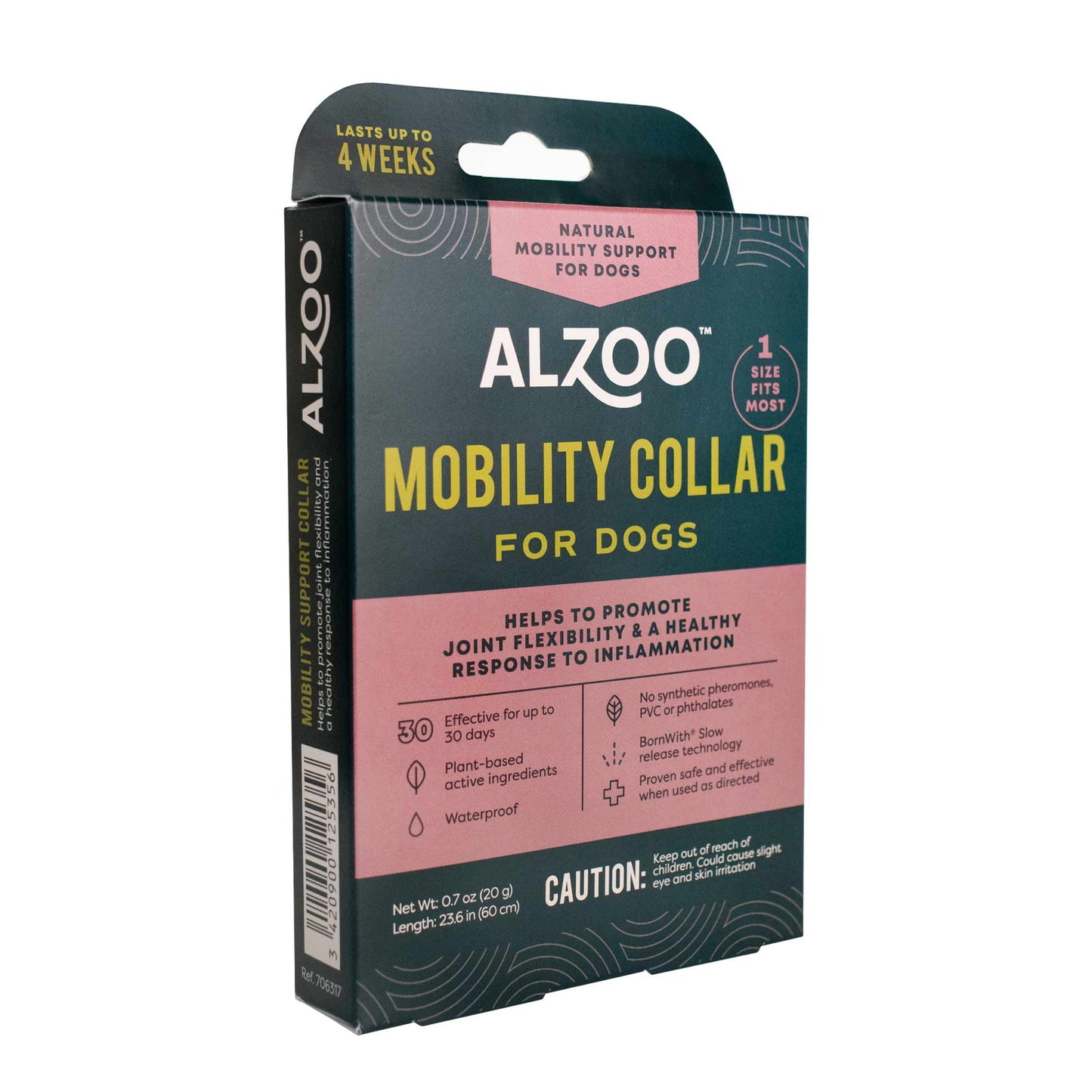 plant-based mobility collar for dogs