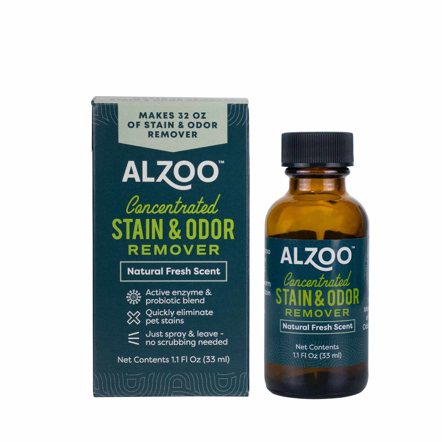 concentrated stain & odor remover refill, 1.1oz