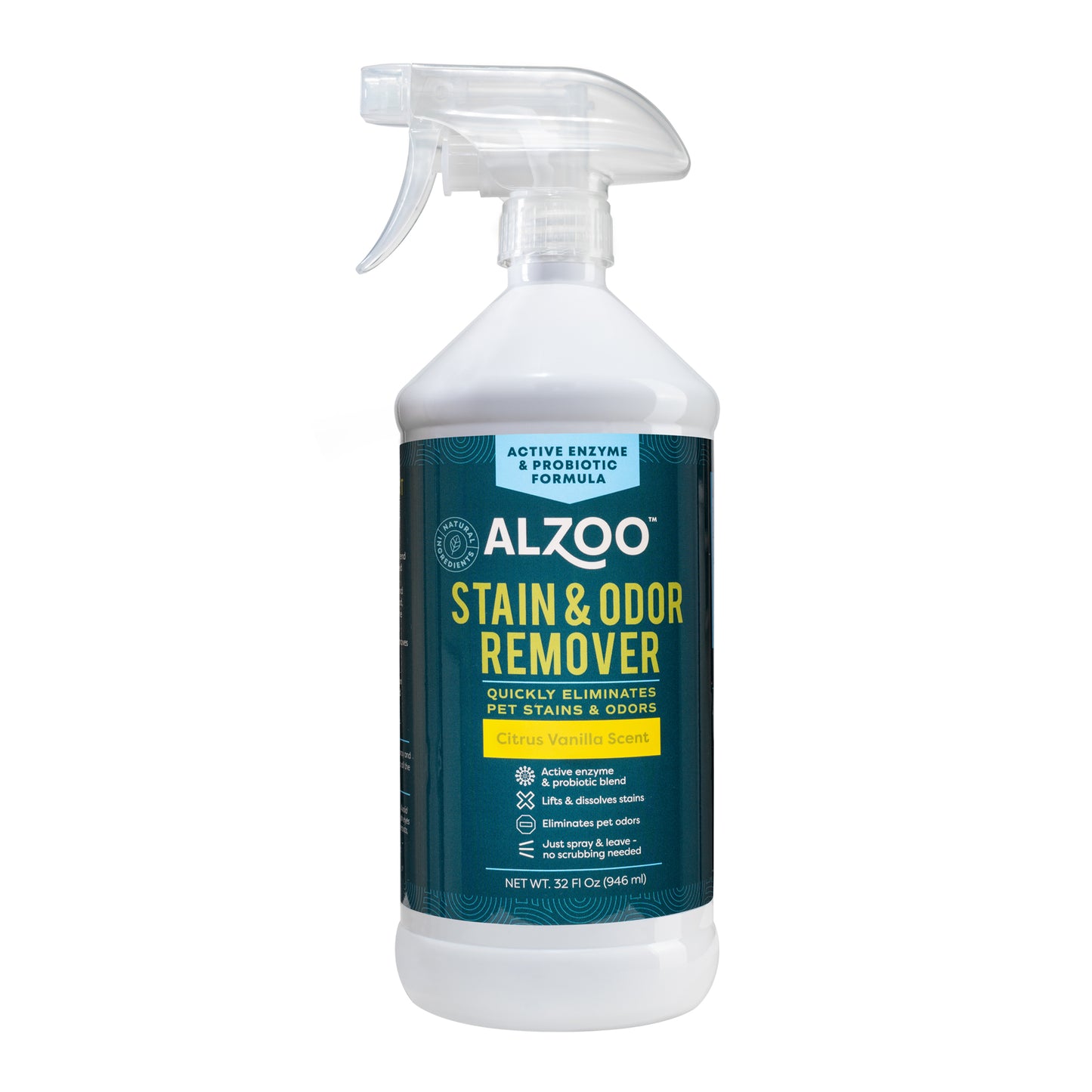 stain & odor remover citrus vanilla spray, 32oz